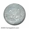 Image 2 : 1879 50C Washlady Half Dollar, Unlisted in Judd, Pollock-1793, R.8,--Damaged-- ANACS. Net PR40.
