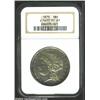 Image 1 : 1879 $1 Metric Dollar, Judd-1617, Pollock-1813, R.3, PR61 NGC.