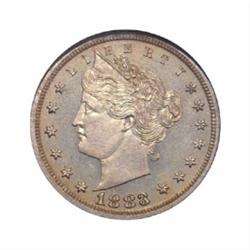 1883 5C Liberty Head Five Cents, Judd-1714, Pollock-1919, R.6, PR67 NGC.