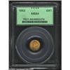 Image 1 : 1853 G$1 MS64 PCGS.