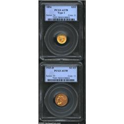 1925-D Quarter Eagle AU58 PCGS,