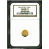 Image 1 : 1854 G$1 Type One MS62 NGC.