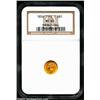 Image 1 : 1854 G$1 Type One MS63 NGC.