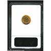 Image 2 : 1855 G$1 --Scratched, Cleaned--ANACS. Unc Details, Net AU50.