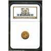 Image 1 : 1855 G$1 AU58 NGC.