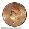 Image 1 : 1855 G$1 MS63 PCGS.