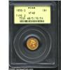 Image 1 : 1856-S G$1 Type Two XF40 PCGS.