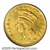 Image 1 : 1856-D G$1 AU53 PCGS.