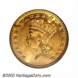 1870 G$1 MS65 PCGS.