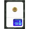 Image 2 : 1873 G$1 Open 3 MS62 NGC.