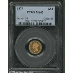 1879 G$1 MS62 PCGS.