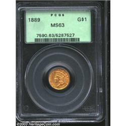 1889 G$1 MS63 PCGS.