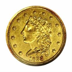 1838-C $2 1/2 MS60 ANACS.