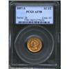 Image 1 : 1857-S $2 1/2 AU58 PCGS.