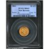 Image 1 : 1861 $2 1/2 New Reverse MS63 PCGS.