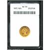 Image 1 : 1872 $2 1/2 AU50 ANACS.