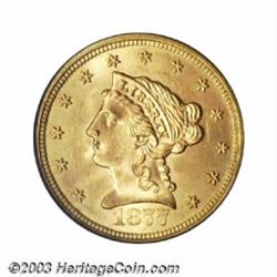 1877-S $2 1/2 MS65 PCGS.