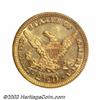 Image 2 : 1885 $2 1/2 AU58 PCGS.