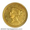Image 1 : 1866 $2 1/2 PR65 Cameo NGC.