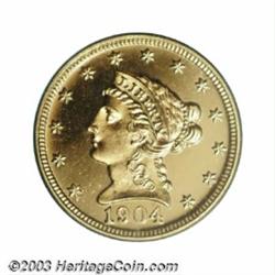 1904 $2 1/2 PR64 Cameo PCGS.