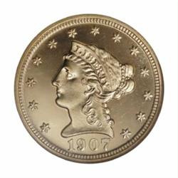1907 $2 1/2 PR65 Cameo NGC.