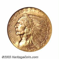 1912 $2 1/2 MS65 NGC.