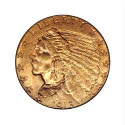 1913 $2 1/2 MS65 PCGS.