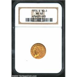 1914-D $2 1/2 MS63 NGC.