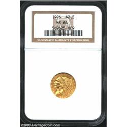 1926 $2 1/2 MS64 NGC.