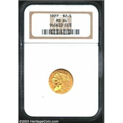 1927 $2 1/2 MS64 NGC.