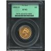 Image 1 : 1856-S $3 XF40 PCGS.
