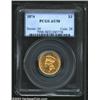 Image 1 : 1874 $3 AU58 PCGS.