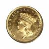 Image 1 : 1874 $3 MS63 PCGS.
