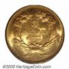 Image 2 : 1874 $3 MS65 PCGS.