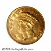 Image 1 : 1878 $3 MS63 PCGS.