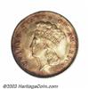 Image 1 : 1878 $3 MS63 PCGS.
