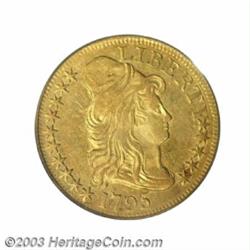 1795 $5 Small Eagle AU55 PCGS.