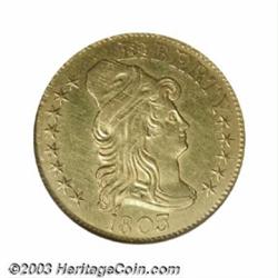1803/2 $5 --Cleaned--ANACS. AU Details, Net XF40.