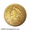 Image 1 : 1843-O $5 Large Letters AU58 NGC.