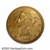 Image 1 : 1845-O $5 AU55 NGC.