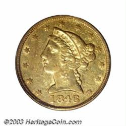 1846-C $5 XF40 PCGS.