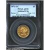 Image 1 : 1872-CC $5 AU55 PCGS.