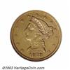 Image 1 : 1878-CC $5 --Cleaned--ANACS. VF Details, Net Fine 12.