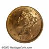 Image 1 : 1881 $5 MS65 NGC.