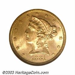 1881 $5 MS65 NGC.