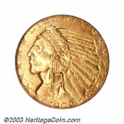 1909-D $5 MS64 PCGS.