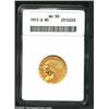 Image 1 : 1911-S $5 AU50 ANACS.