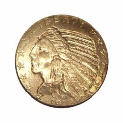 1912 $5 MS64 NGC.