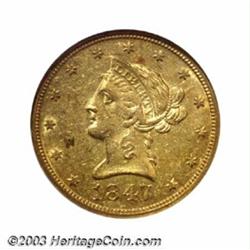 1847-O $10 MS61 NGC.