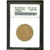 Image 1 : 1848-O $10 --Cleaned--ANACS. XF Details, Net VF30.